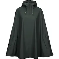 Ralka Regenponcho Senior - Sizzle - Donkergroen - L/XL