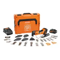Fein AMM700 Multimaster Max Top 18V Li-ion Accu Multitool Set (1x 4.0Ah) In L-Boxx Incl. 60-Delige Accessoires Set
