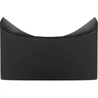 QDO peper /zoutbakje Phold 1 siliconen 7,5 x 7,5 cm zwart