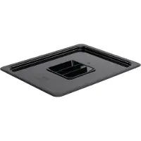 Vogue Plastic GN deksel 1/2 | zwart
