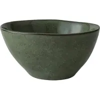 Dutch rose Serenity Kommen - Schaaltjes - Ø15cm - Stoneware Handgemaakt - Groen
