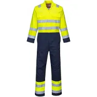 Havep overall marine/fluo geel 2415 - M2C7B - 56