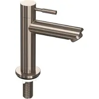 Ink Fonteinkraan - 14.9cm - koudwater - messing nikkel geborsteld 9902091