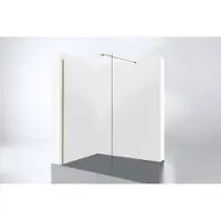 Best design Dalis inloopdouche 110cm mat-goud