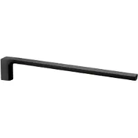 Gedy Pirenei handdoekhouder 41cm zwart mat