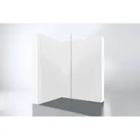 Best design Dalis inloopdouche 70cm mat-wit