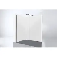 Best design Dalis inloopdouche 100cm mat-zwart
