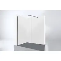 Best design Dalis inloopdouche 90cm mat-zwart