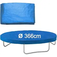 Monzana Overtrek Trampoline Blauw Ø366cm