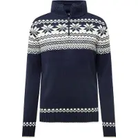 Brandit Trui navy / wit