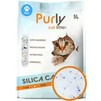 Purly silica kattenbakvulling - probeerpakket 2x alle geuren (6 x 5 liter)