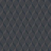 Dutch Wallcoverings - Grace 3D stitched cube charcoal - vliesbehang - 10m x 53cm - GR322307