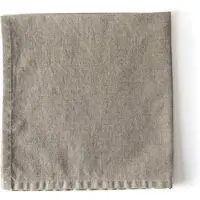 Dutch rose Linen Servetten katoen en linnen - 45x45cm - beige