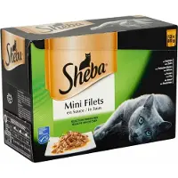 Sheba - Mini Filets - Selectie van de Chef - 12x85g - Kattenvoer Voordeelpack