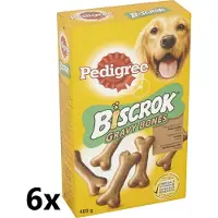 Pedigree - Gravy Bones - Hondensnacks - Saus - 6x400g