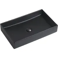 Guido Gusto Wastafel Andrea 44x44x10cm glans wit met 1 kraangat
