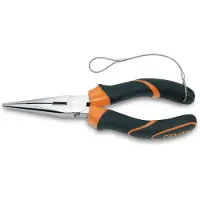 Beta 1166BM-HS 200 Telefoontangen | lange halfronde bekken verchroomd twee componenten handgreep H-SAFE - 011664040 011664040