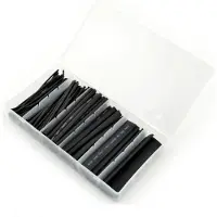 Lanberg Krimpkous - Krimpkousen set - - assortiment - 100 delig - 6 doorsnedes - In handige opbergbox
