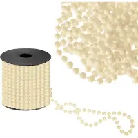 Springos Kerstslinger 10 m Crème