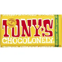 Tony's Chocolonely - Melk Noga Chocolade Reep - 3x180 gram