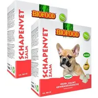 BF Petfood 2x80 st Biofood schapenvet mini bonbons zalm