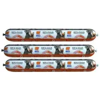 BF Petfood 3x800 gr Biofood vleesvoeding zalm hondenvoer
