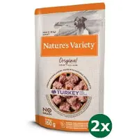 Nature’s Variety 2x8x150 gr original mini turkey hondenvoer