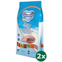 Renske 2x2 kg mighty omega plus junior/adult lam/rijst hondenvoer