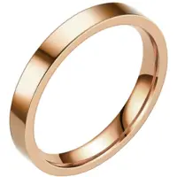 LGT JWLS LGT Jewels smalle stalen ring Rose 3mm-15mm