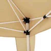 Deuba Paviljoen Beige 3x6m UV-bescherming 50+