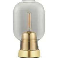 Normann Copenhagen Amp tafellamp smoke/brass