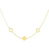 Yehwang 'Clover'' necklace | Stainless steel