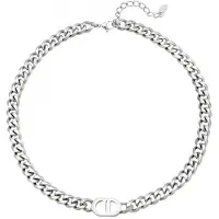 Yehwang Ketting The Good Life - Ketting DD - - Schakelketting - One size - Zilver
