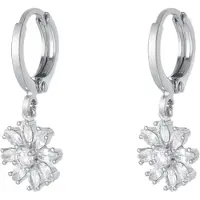 Yehwang To the moon and back - Sparkle Collection - Oorbellen - Flower Silver