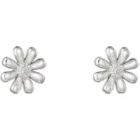 Yehwang Oorbellen Shiny Daisy - - Oorbellen - One size - Zilver