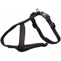 Trixie Premium Y 10 Mm Harness Zwart 33-42 cm