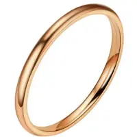 LGT JWLS LGT Jewels smalle stalen ring Rose 2mm-22mm