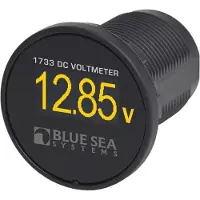 Kärkkäinen Mini Oled Digital Voltmeter 12-24v Zwart 29 mm