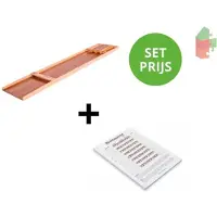 Heemskerk Sport Heemskerk sjoelbak hs30 200x41 cm incl. stenen met score formulieren