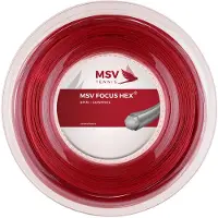Msv Tennis Focus Hex 200 M Tennis Reel String Rood 1.23 mm