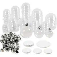Packlinq Deco Ballen. D 5+6+8 Cm. 60 Stuk/ 1 Doos