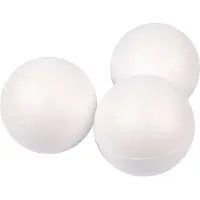 Packlinq Ballen. Wit. D 10 Cm. 25 Stuk/ 1 Doos