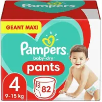 Pampers - Baby Dry Pants - Maat 4 - Mega Pack - 82 luierbroekjes