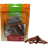 Braaaf 10x Hondensnack Reepjes Rundvlees Met Vis 85 Gr