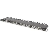 Digitus DN-91624S-SL-EA 24 poorten Netwerkpatchpaneel 483 mm (19) CAT 6A 0.5 HE Meerdere kleuren