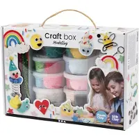 Packlinq Foam Clay En Silk Clay Set . Diverse Kleuren. 1 Set