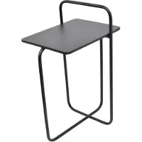 Loft42 Easy Bijzettafel met Tijdschriften- of Krantenbak - Metaal - Mat Zwart - 62x28x37