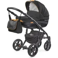 Camini Frontera - 2-in-1 Kinderwagen - Zwart