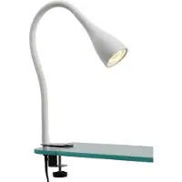 B.K.Licht Led-klemlamp Sirius LED tafellamp dimbaar bureau lamp nachttafellamp