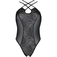 Passion Selaginella Body zwart - L/XL